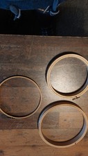 Stickrahmen rund Holz Handarbeit  älter