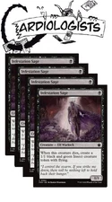 Infestation Sage x 4 | Magic the Gathering MTG | Foundations | NM