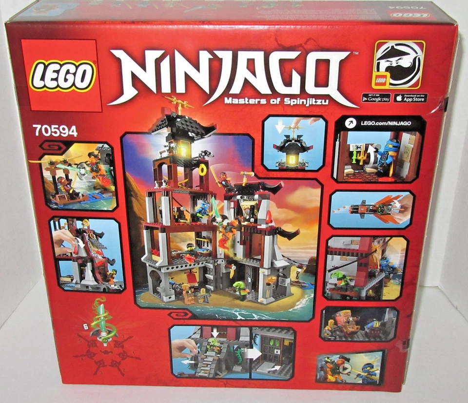 乐高 NINJAGO 70594 ~ 灯塔 SEIGE ~ 已停产 NISB Light Brick Sky Pirate — 第 2/4 张图片