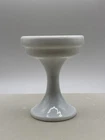 Westmoreland White Milk Glass Pedestal Fairy Lamp BASE ONLY