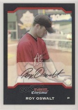 2004 Bowman Chrome Refractor Roy Oswalt #75 sh7