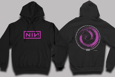 Nine Inch Nails Downward Spiral 90's Rare Hoodie