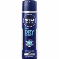 Nivea Deo Spray Men Dry Active 150Ml Flasche