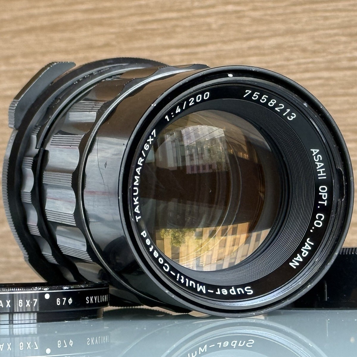 N Mint] Asahi Pentax Takumar 200mm f/4 Telephoto Lens M42 From 
