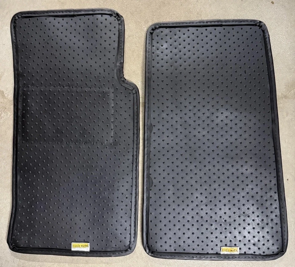 Alfombrillas Coco (1) alfombrilla para conductor y (1) pasajero ~ para Mazda Miata MX5 1999 Foto 2 de 4