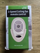 3-speed ceiling fan remote