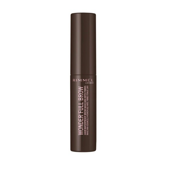 RIMMEL Wonder'Full 24hr Waterproof Eyebrow Mascara with Fibres - 003 DARK BROW