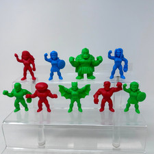 Wendys Kids Meal DC Comics Figures Lot Batgirl Flash More Muscle Style Set of 9