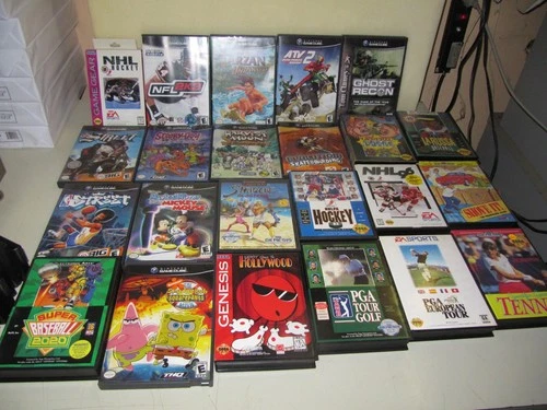 New Listing28 x (Nintendo GameCube/sega genesis/mixed game lot