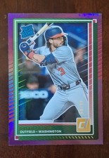 2025 Panini Donruss - Dylan Crews #54 Holo Purple /99 (RC)