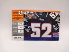 Tom Brady 1st Game Active In Uniform Patriots vs Bengals 11/19/2000 Ticket Stub