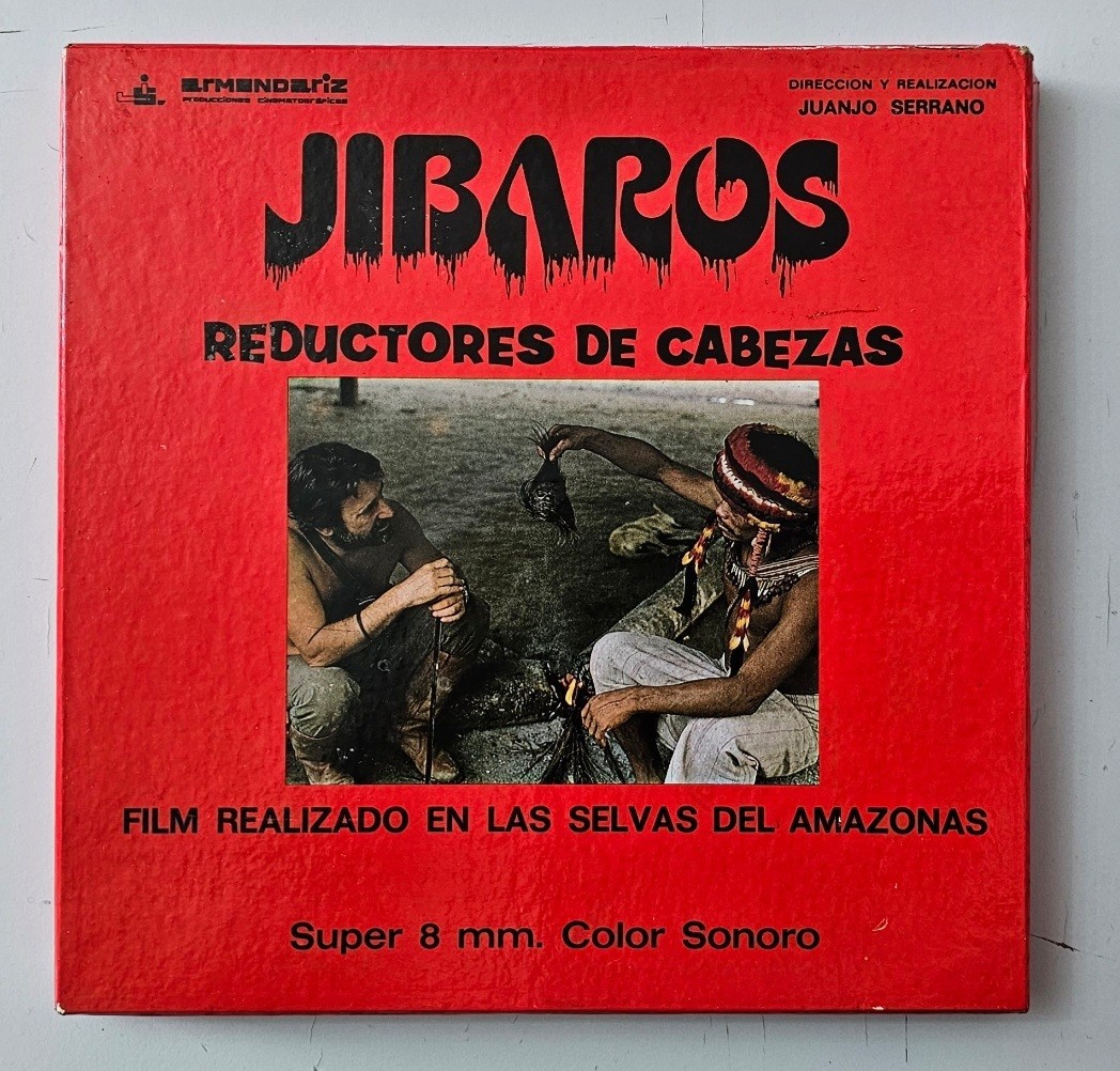 Super 8mm JIBAROS REDUCTORES DE CABEZAS Spain 1970s Color Sonoro Shrunken Head
