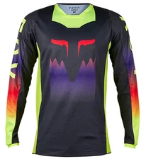 Fox Racing 180 Flora Mens MX Offroad Jersey Dark Shadow SM