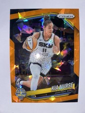 Panini 2025 Prizm WNBA Orange Cracked Ice Kia Nurse #24 Chicago Sky