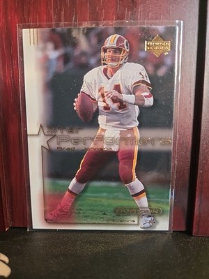 2000 Upper Deck Ovation Football Brad Johnson #SP3 Star Performers Insert Card