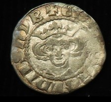 Edward I Silver Hammered Penny - Rare Exeter Mint Class 9b Variant - No Star