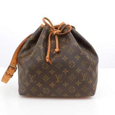 LOUIS VUITTON LV Monogram Petit Noe M42226 Schultertasche AR0971 Auth #55721A
