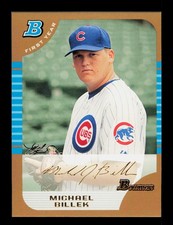 2005 Bowman Draft Picks & Prospects #BDP116 Michael Billek Gold Chicago Cubs