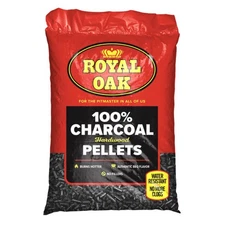 Royal Oak Charcoal Pellets 20 lb Bag Charcoal Hardwood Water Resistant