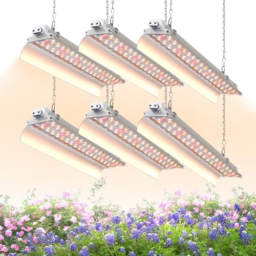 1.4FT Hanging Grow Light for Indoor Plants, Full Spectrum with 660nm 1.4FT-6P - Picture 2 of 7