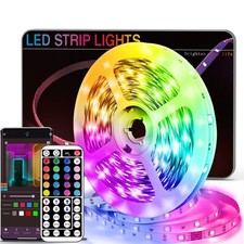 LED Strip Lights, Smart Light with App Remote Control, RGB LED Lights for room