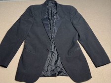Yves Saint Laurent Tuxedo Jacket Size 39 Black Formal Dinner Jacket