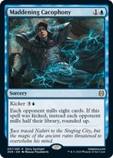 1 x Maddening Cacophony - Zendikar Rising - NM-Mint - MTG