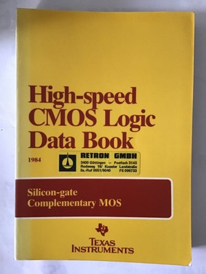 TEXAS INSTRUMENTS - HIGH-SPEED CMOS LOGIC 1984 DATA BOOK