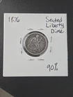 1876-P Seated Liberty Dime — photo from another recent sale