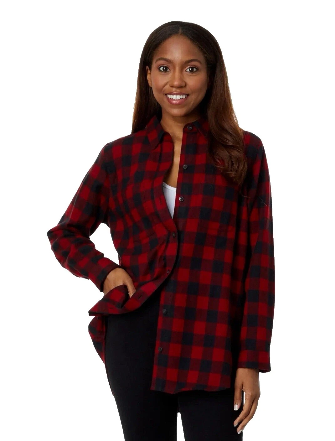 Camisas A cuadros algodón L.L. Bean para Mujeres