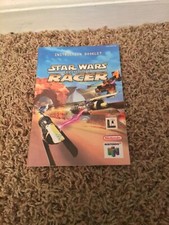 Nintendo 64 N64 Star Wars Racer Episode 1 Manual
