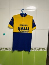 Maglia lana ciclismo galli colnago vintage anni 80 70 taglia 5