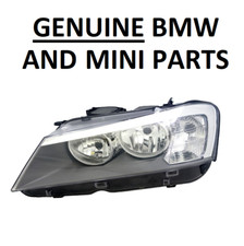 GENUINE BMW X3 F25 Bi-Xenon Front Head light. LEFT SIDE 63117276991. LHD. 26X