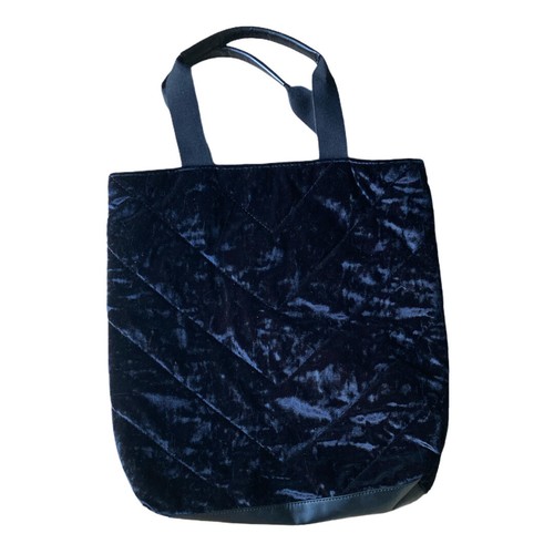 Victoria's Secret Limited Edition Velvet Tote Bag Purse Black- Love Victoria EUC - Picture 7 of 9