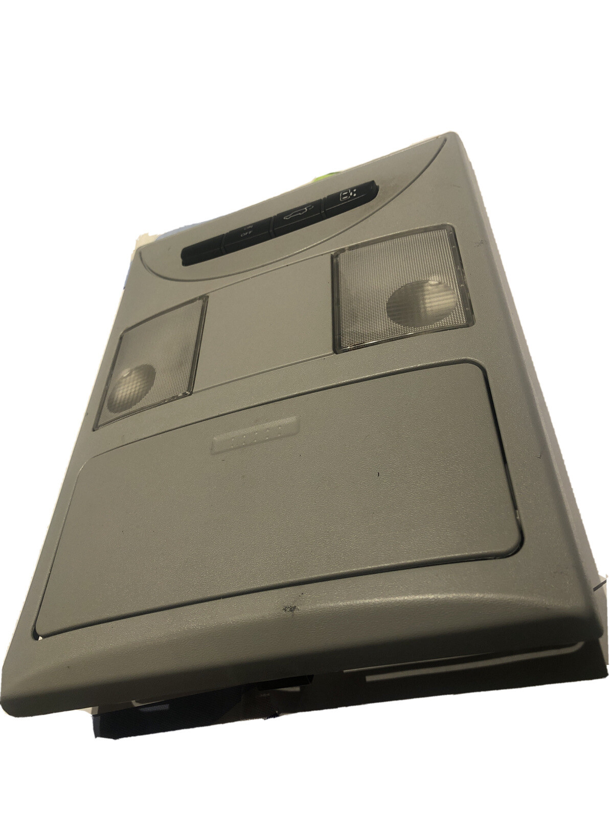 2004 Nissan Quest Overhead Console With Sunroof Control Beige 96980