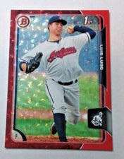 2015 Bowman Prospects Red Ice # BP29 LUIS LUGO   SN # 2/5 !!  Chicago Cubs