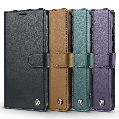 Custodia a portafoglio magnetica in pelle per Samsung Galaxy A15 A25 A35 A55 - Foto 2 di 33