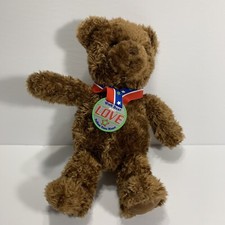 2003 Gund Wish Bear Love "Follow Your Heart" Brown Bear May Dept Store