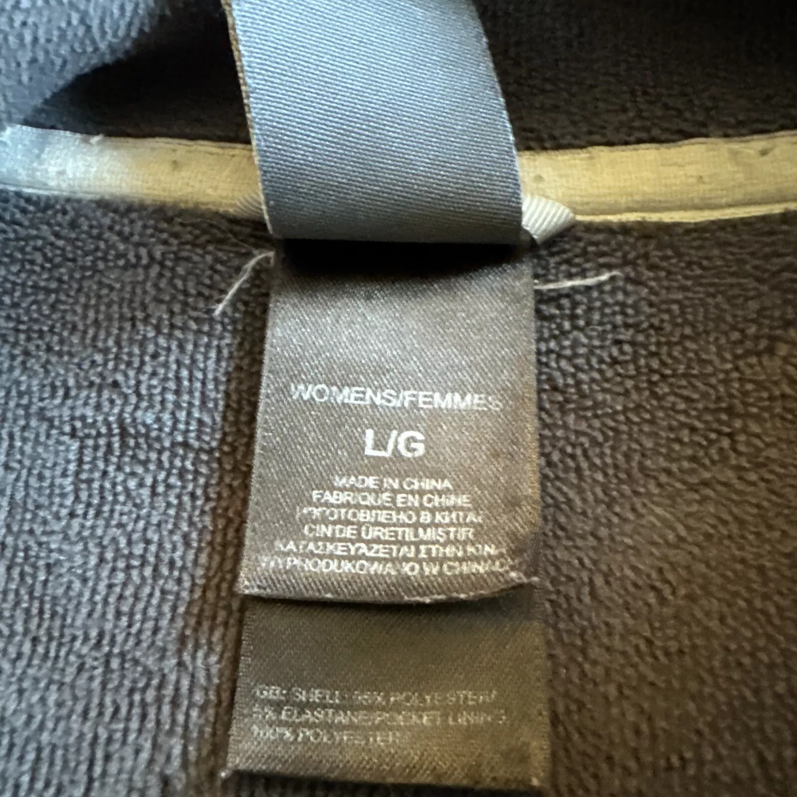 north-face full zip fleece lined sweater jacket