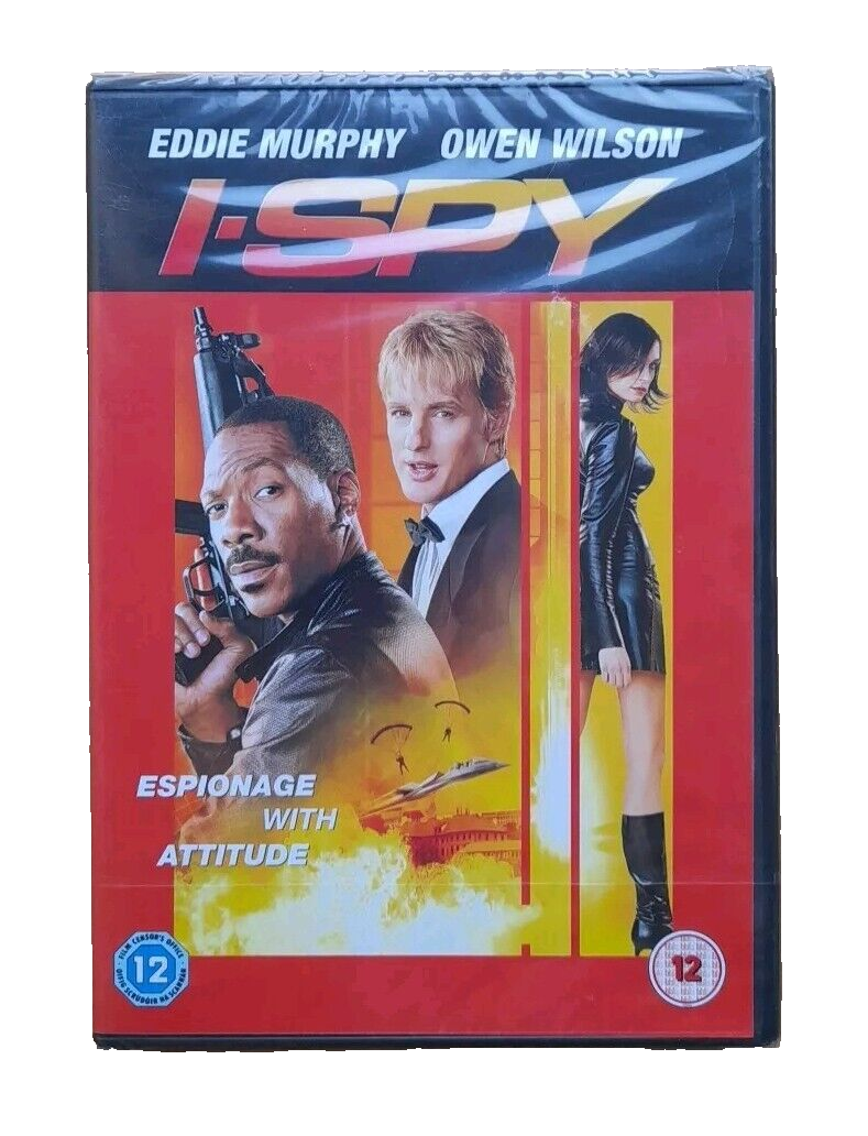 I Spy DVD Eddie Murphy, Owen Wilson 2002 Comedy Action Movie - New & Sealed