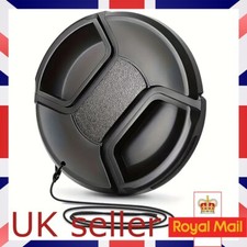 40.5mm Front Lens Cap Snap-On Center-Pinch Protective Camera Lens Cover