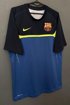 MEN'S NIKE FC BARCELONA 2012/2013 TRAINING SOCCER FOOTBALL SHIRT