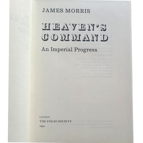 1993 Folio Society Pax Britannica James Morris 3 Volumes in Slipcase 3rd Print - Foto 8 di 16