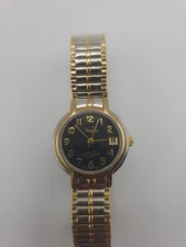 Women's Vanity Fair 100ft Water Resistant Analog Date Dial Watch (B139) Untested