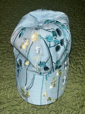 Steve Madden Floral Embroidered Baseball Cap