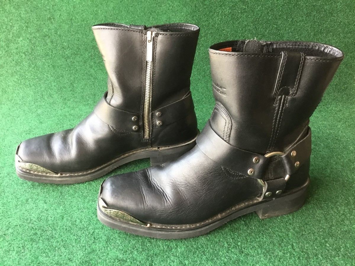 Harley Davidson Mens Boots Sz8 El Paso #94422 EUC! | eBay