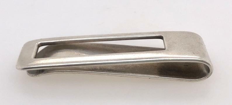 Art Deco Vintage Solid 935 Argentium Silver Mens Fantastic
