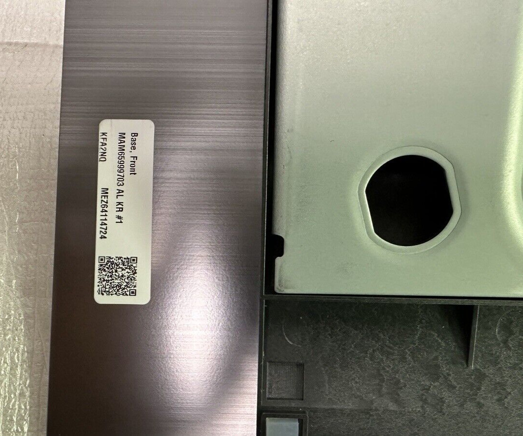 LG C Series 77” OLED TV Base Stand and Screws Only No Neck MEZ64114785 READ - Thumbnail 2