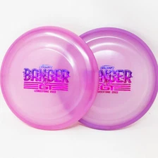 Set of (2) 2022 Ledgestone Z Glo Banger GT 173-4g  Purple Discs FREE SHIPPING 1