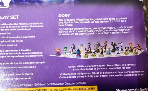 Disney Infinity 3.0 FINDING DORY PLAY SET FIGURE PIXAR NEW SERIES FINDING NEMO - Picture 4 of 8